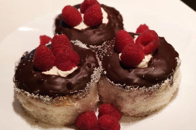 Mini dortík s malinami  - LC