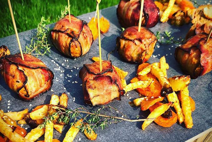 Masové kuličky s mozzarellou Low Carb