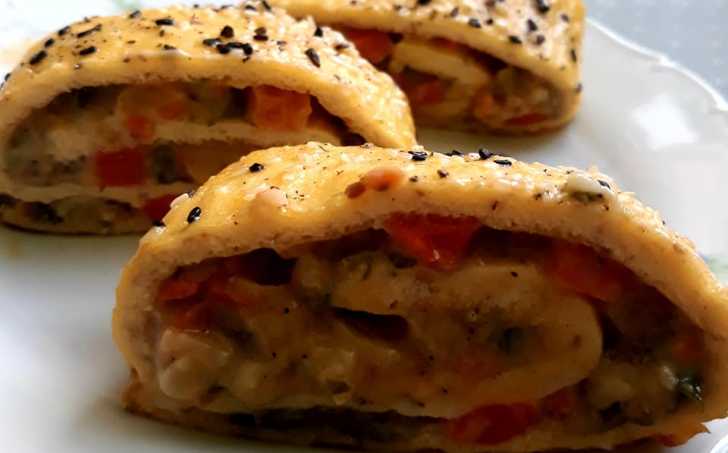 Slana roláda se salátem - LC