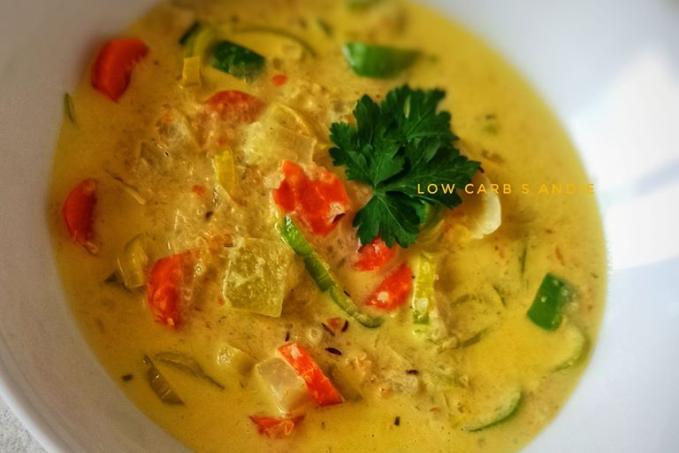 Polévka s pórkem, mrkví a kedlubnou - LC