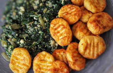 Květákové noky  “gnocchi” - nízkosacharidové