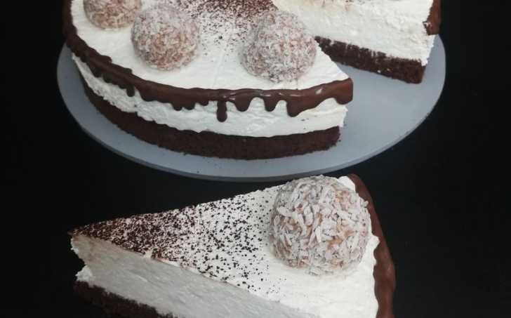 Kokosový dort s rumovými koulemi - LC