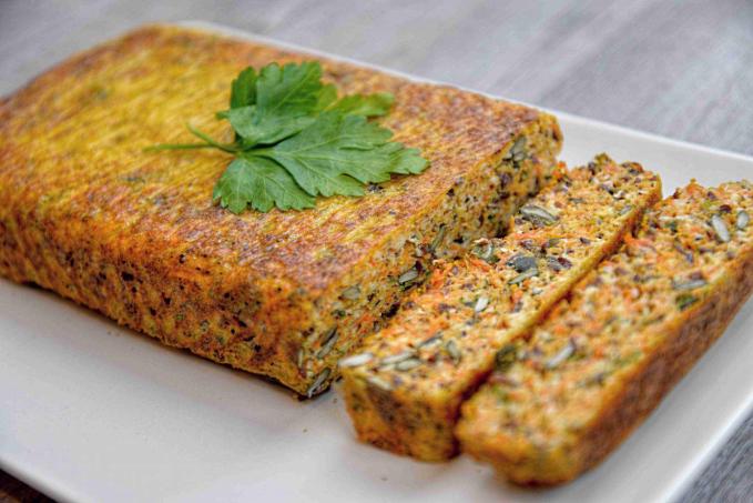 Semínková snídaně s bylinkami a vejci