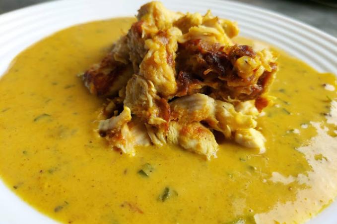 Kuře s vůní Indie