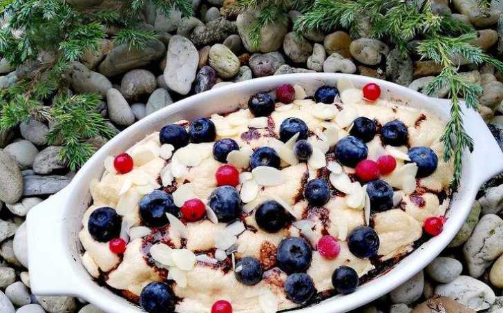 Pečený tvaroh zo snehovou perinkou - LC