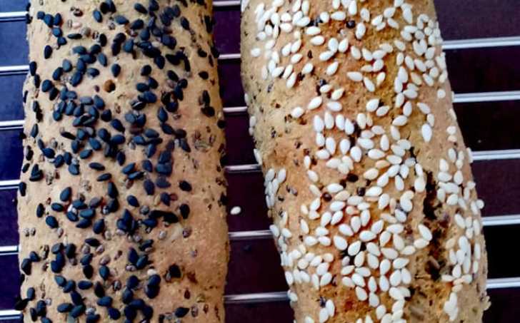 Plněná vajíčka s LC bagetkou