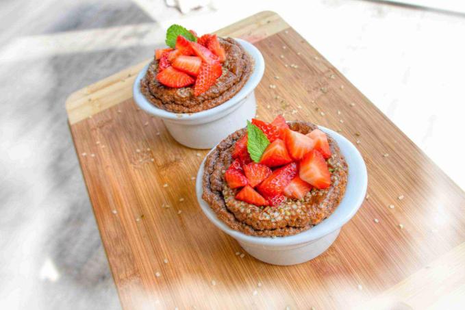 Jahodové snídaňové muffiny (nízkosacharidové)