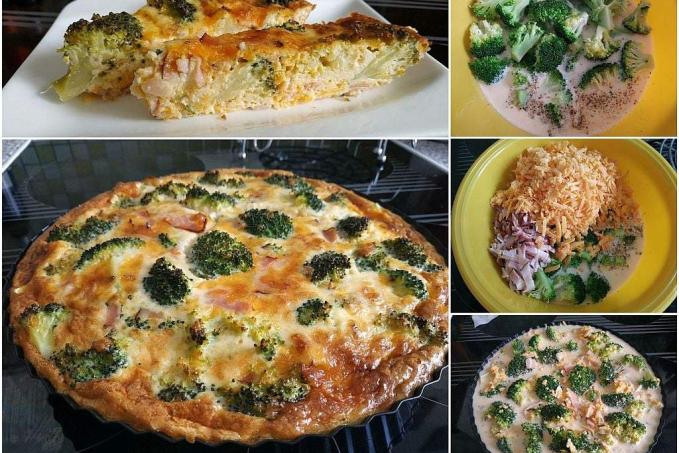 QUICHE Z BROKOLICE A ČEDARU - LC