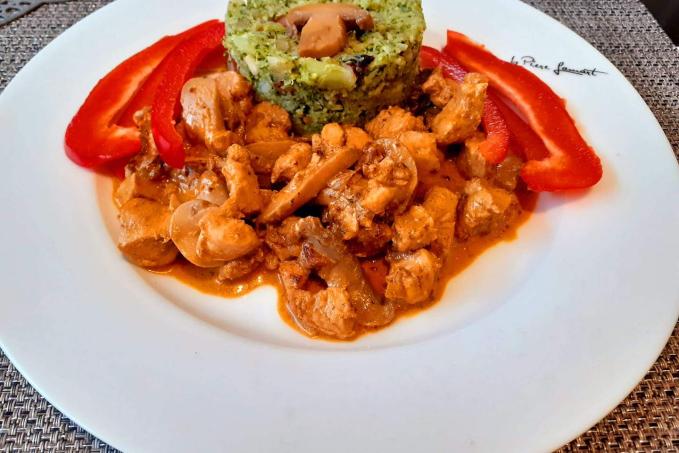 Kuřecí soté se žampiony - LC