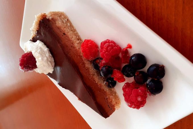 Čokoládový nepečený dort - LC