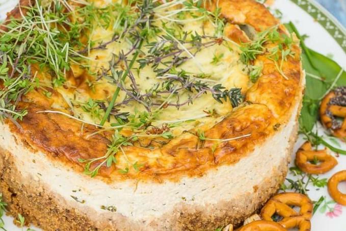 Slany cheesecake bez lepku a mleka