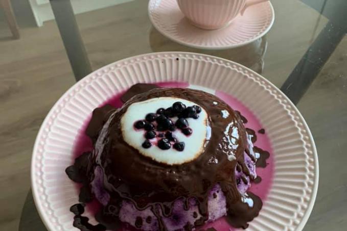 Pečený tvaroh s čokoládou - LC