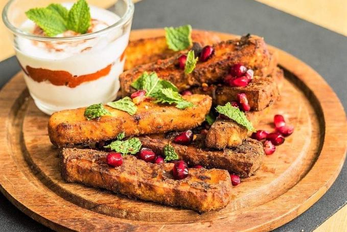 Halloumi hranolky