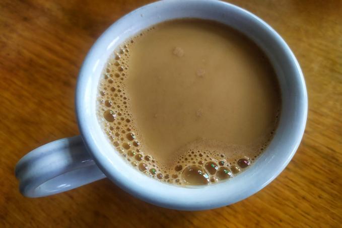 Káva s mlékem