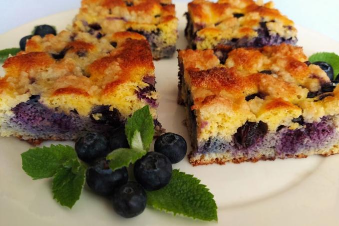 Bublanina s borůvkami - LC