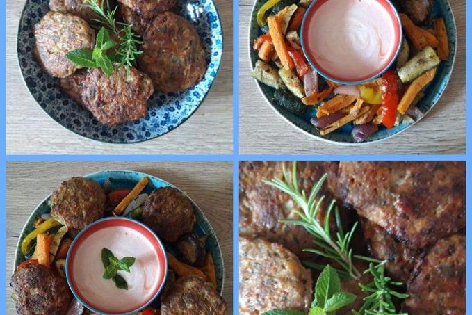 Masové karbanátky s cuketou a sýrem