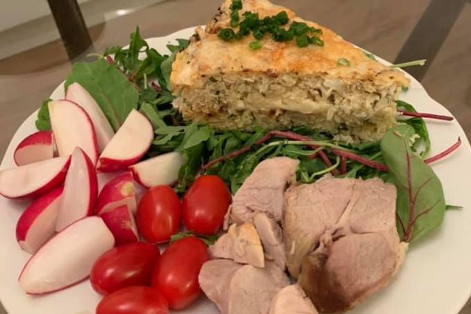 Květákový dort s hermelínem - LC