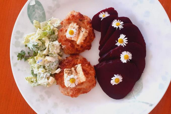 Košíčky z kuřecího masa