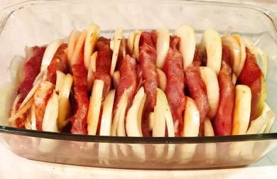 Zapečené vepřové kotlety a květáková kaše - LC