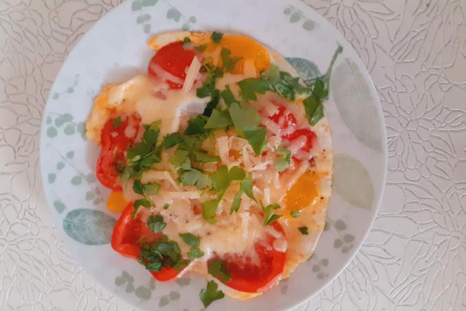 Vajíčko na rajčeti