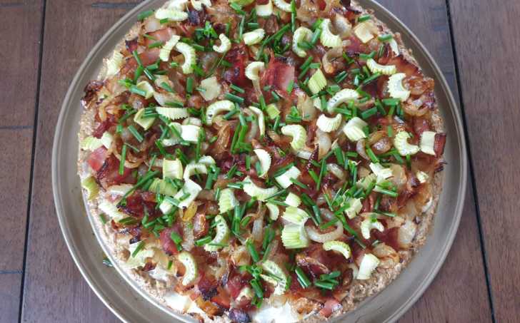 Cibulový koláč - LC