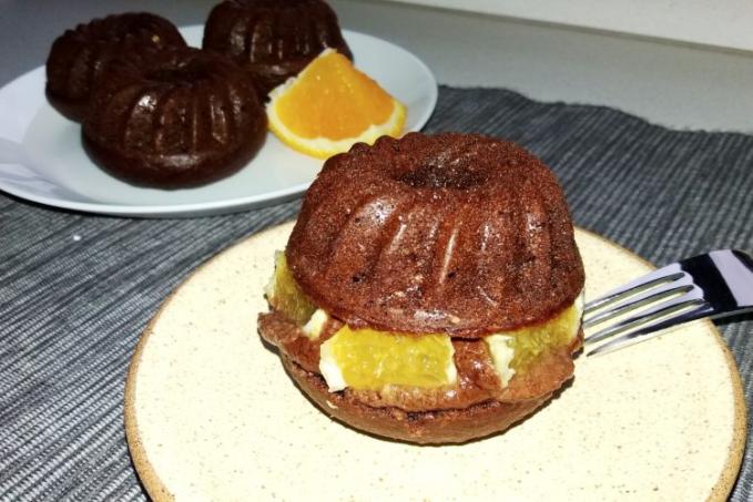 Celozrnné bábovičky s jogurtem