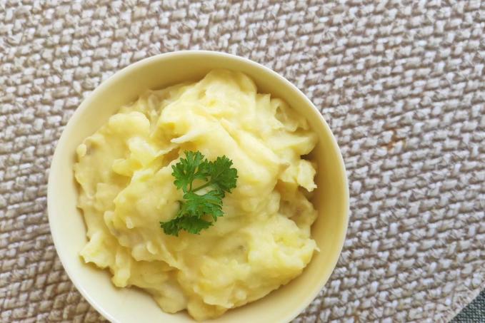 Cuketovo-bramborová kaše