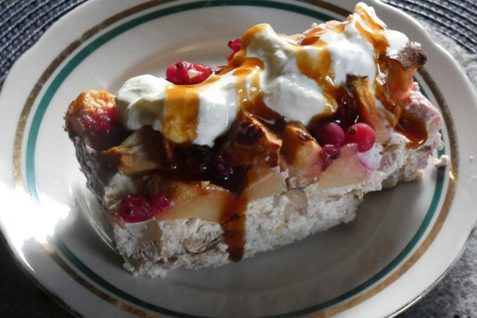 Zapečený tvaroh s ovocem - LC