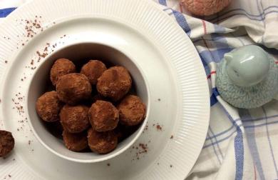 Čokoládovo-avokádové lanýže