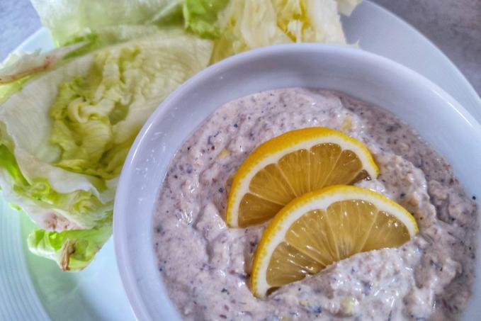 Pomazánka sardinková se skyrem