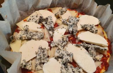 Pizza Quattro formaggi - LC