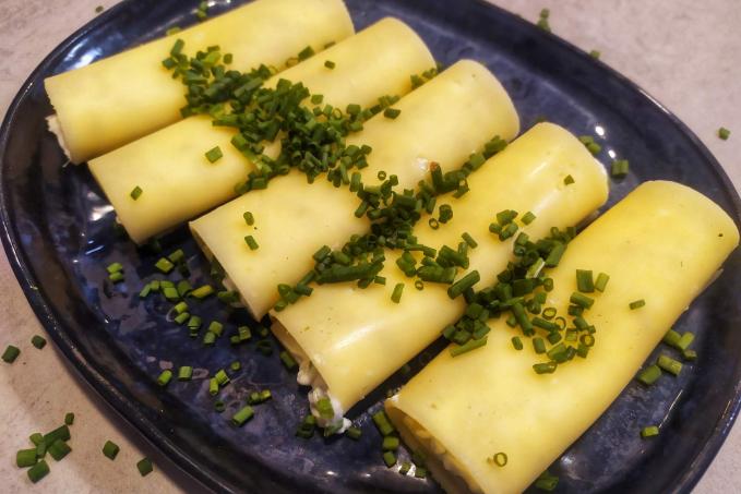 Sýrové ruličky se skyrem