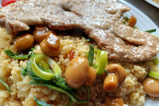 Vepřové scallopini se sterilovanými žampiony