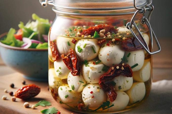 Nakládaná mozzarela