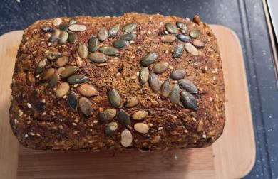 Semínkový dýňový chléb - LC