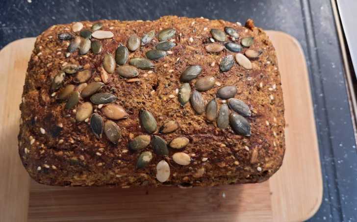 Semínkový dýňový chléb - LC