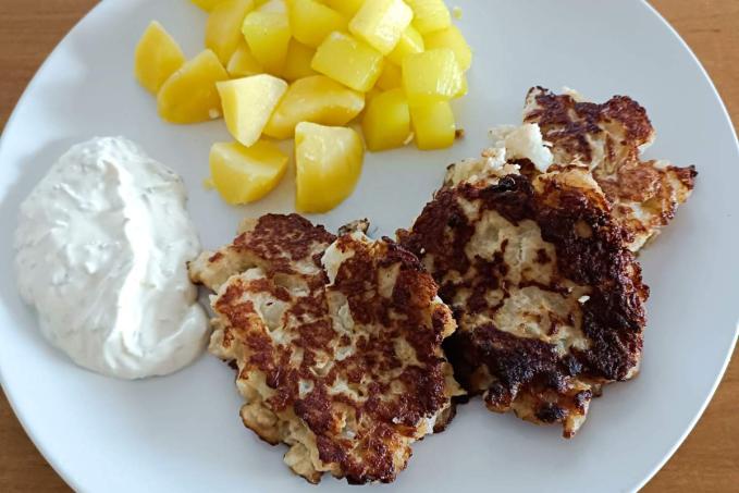 Květákové placky - krokety - LC