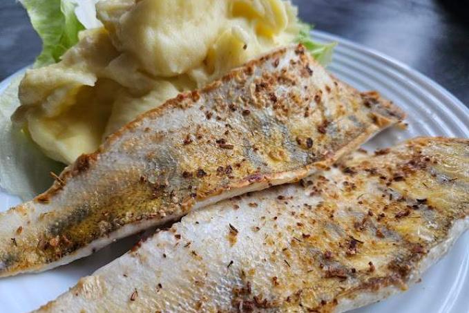 Candát filet s citronovým pepřem