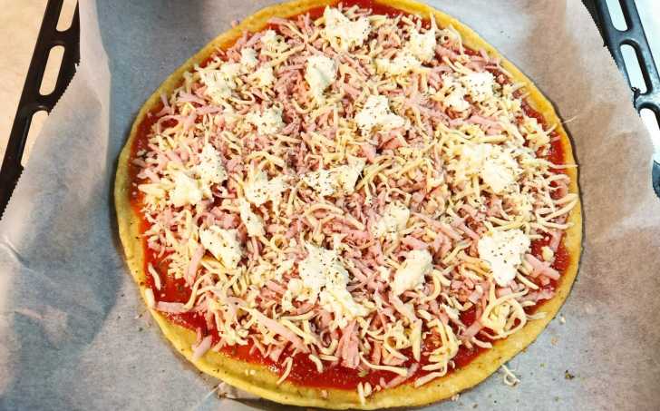 Nízkosacharidová pizza