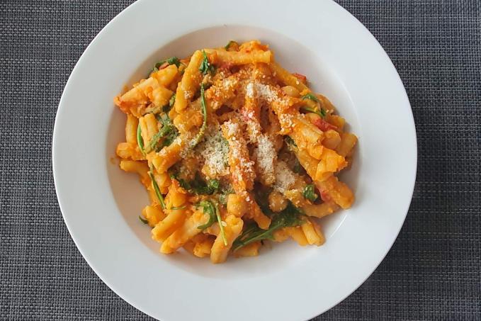 Těstoviny s cizrnou