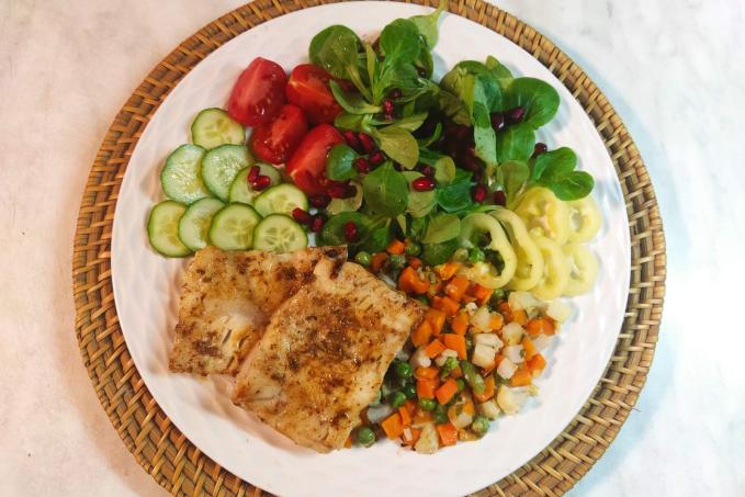 Treska se zeleninou - LC