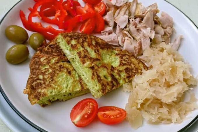 Avokádová omeleta