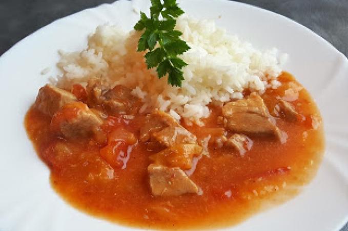 Krůtí maso se směsí na lečo