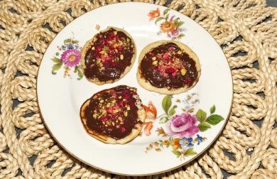 Lívanečky z banánu a cottage sýru