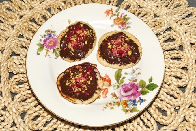 Lívanečky z banánu a cottage sýru