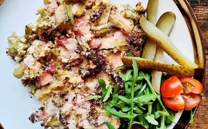 Zapečená brokolice