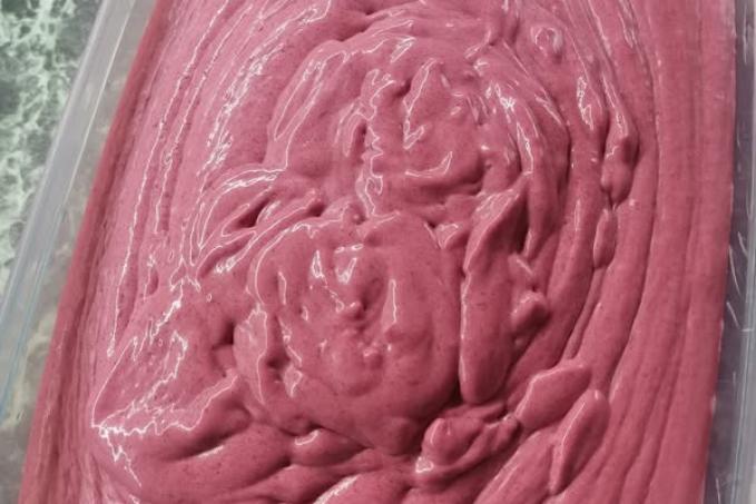 Malinová zmrzlina - LC