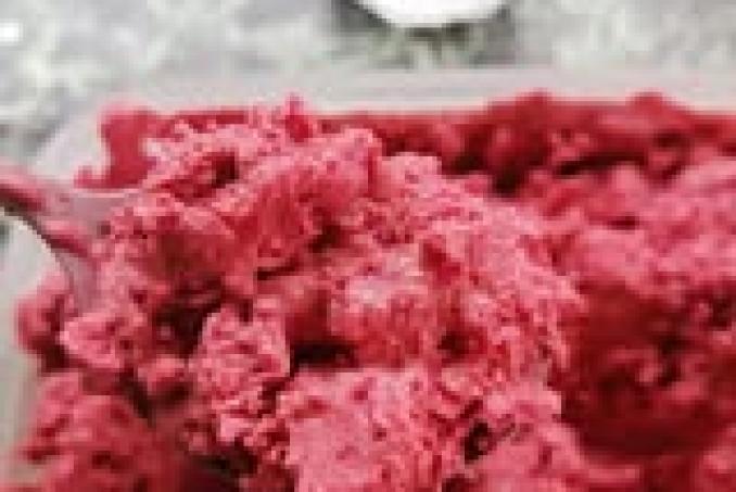 Malinová zmrzlina - LC