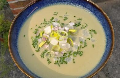 Kedlubnový krém s pórkem - LC