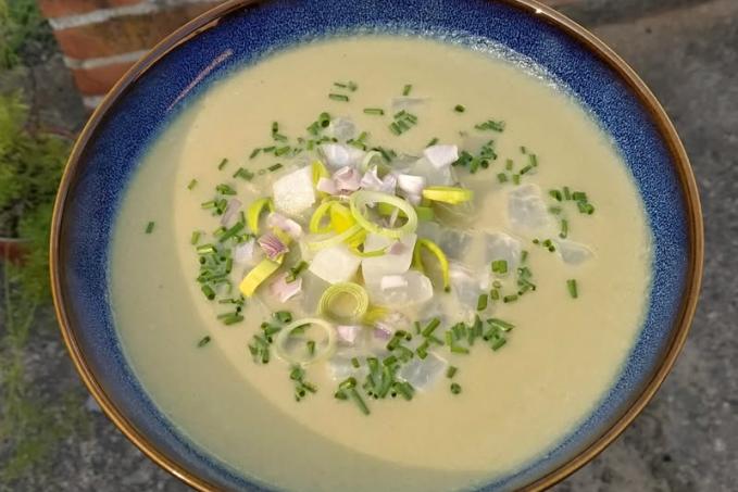 Kedlubnový krém s pórkem - LC